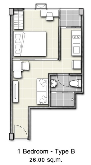 Type_B_1_Bedroom_Full