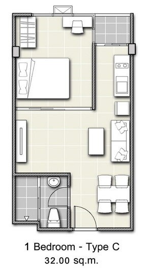Type_C_1_Bedroom_Full