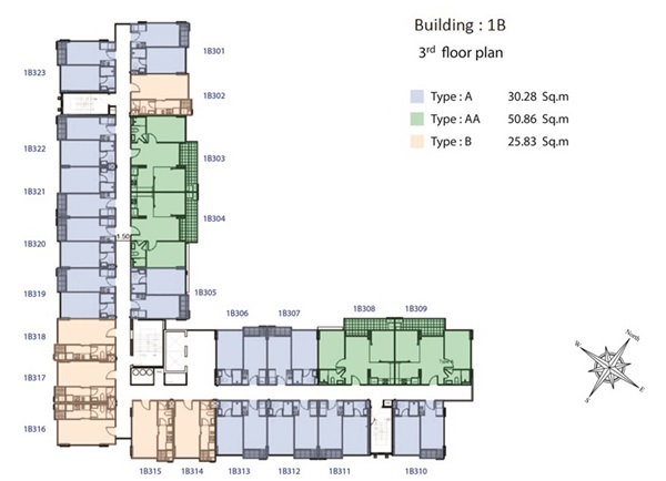 Floor Plan BD1B_123RES-03