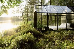แบบบ้านชั้นเดียว บ้านกระจก Green House ที่แนบชิดกับธรรมชาติ