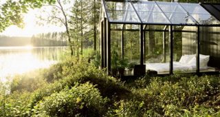 แบบบ้านชั้นเดียว บ้านกระจก Green House ที่แนบชิดกับธรรมชาติ