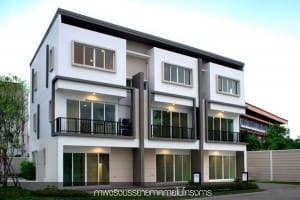 ทาวน์โฮม ลุมพินี ทาวน์ เพลส สุขุมวิท 62 Lumpini Town Place Sukhumvit 62