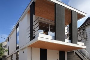 แบบบ้าน 2 ชั้น Japanese Modern บ้านในเมืองของชาวญี่ปุ่น