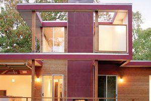 แบบบ้าน 2 ชั้น Modern Tropical บ้านไม้กลางป่าสดชื่น