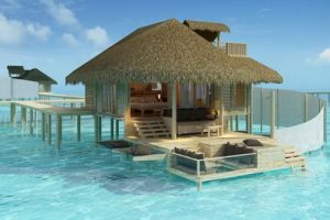 แบบบ้านรีสอร์ทกลางทะเล Six Senses Resort หมู่เกาะมัลดีฟส์ สวรรค์บนแดนดิน
