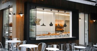 ตกแต่งร้านเบเกอรี่ ร้านขนมปังสวยเด่นในเมืองใหญ่