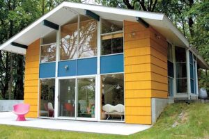 แบบบ้านสองชั้น สวยสดใส จากสถาปนิกรุ่นใหญ่ Karim Rashid