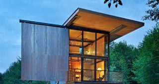 แบบบ้านสองชั้น โครงสร้างเหล็ก Loft แบบเท่ๆ เด่นไม่เหมือนใคร