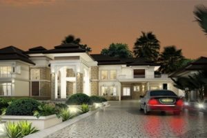 แบบบ้าน 2 ชั้น บ้านสุดหรูมีระดับ Andromeda Luxury จาก Landy Home