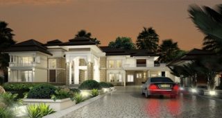 แบบบ้าน 2 ชั้น บ้านสุดหรูมีระดับ Andromeda Luxury จาก Landy Home