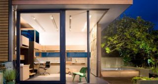 แบบบ้านสำนักงาน Home Office กลางสวนสวยหลังบ้าน