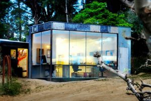 แบบออฟฟิศ Eco Office เล็ก Loft แต่ตอบโจทย์ความประหยัด