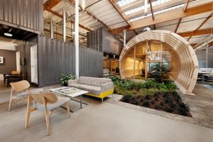 แบบออฟฟิศ แต่งออฟฟิศสไตล์ผสมผสาน Eco Loft สร้างจินตนาการให้พนักงาน