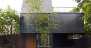แบบบ้าน 3 ชั้น บ้านสมัยใหม่ในญี่ปุ่น Modern Zen ที่มาพร้อมดาดฟ้า