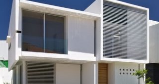 แบบบ้านทาวน์เฮ้าส์ 2 ชั้น สไตล์ Modern Minimalis เรียบเท่ ทันสมัย