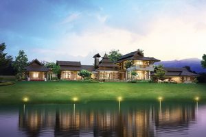 แบบบ้านเรือนล้านนาประยุกต์ สวยเหมือนบ้านพักตากอากาศสุดหรู