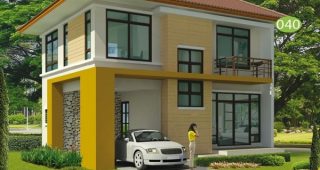 แบบบ้าน 2 ชั้น บ้านธนนไชย 3 ห้องนอน 3 ห้องน้ำ แบบบ้านฟรีจากสำนักการโยธาฯ