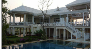 แบบบ้าน 2 ชั้นสไตล์โคโลเนียล สวยเหมือนวัง รำลึกความหลังกับสไตล์ไทยย้อนยุค