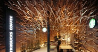 แบบตกแต่งร้านกาแฟ สวยไอเดียเลิศกับร้านกาแฟสตาร์บัคในประเทศญี่ปุ่น