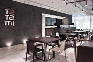 แบบตกแต่งร้านอาหาร ร้านอาหารญี่ปุ่นสุดเท่ในคูเวต