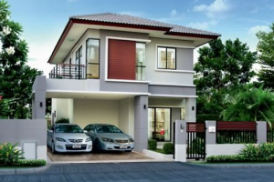 บ้านเดี่ยว บ้านฟ้าปิยรมย์ พรีเมี่ยร์พาร์ค รังสิต - ลำลูกกา คลอง 6