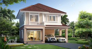 บ้านเดี่ยว กรองทอง ทรอปิคอล เฉลิมพระเกียรติ ร.9 Krongthong Tropical