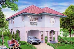 บ้านเดี่ยว บ้านบารเมษฐ์ สุขุมวิท สวนหลวง ร.9 Baan Baramed