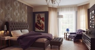 แต่งห้องนอนสวยทันสมัยด้วยสไตล์ Modern Victorian