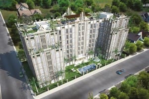 คอนโด แมนฮัตตัน พาร์ค เรสซิเดนซ์ Manhattan Park Residence ใกล้ BTS แบริ่ง