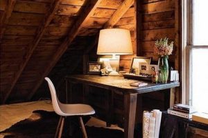 42 ไอเดียตกแต่งโฮมออฟฟิต Rustic Style ในบ้านของคุณ