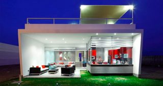 Casa Gaffiti บ้านสวยโดดเด่นด้วยสีตัดกันฉูดฉาด สไตล์ Gaffiti