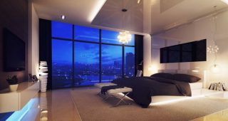 22 แบบตกแต่งห้องนอน สไตล์สวยเท่ทันสมัย Stylish Bedroom