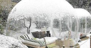 Attrap'Rêves โรงแรม Snow Globe นอนดูดาวในโดมใส จากประเทศฝรั่งเศส