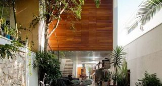 Brooklin House ทาวน์เฮ้าส์ทรงลึก แต่งสวยน่าอยู่ จาก Sao Paolo