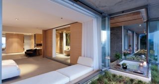 บ้านสไตล์โมเดิร์น หรูเหมือนอยู่บนสวรรค์ ริมมหาสมุทรแอตแลนติก