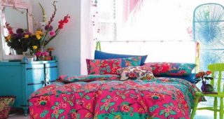 ไอเดียตกแต่งห้องนอนสไตล์ยิปซี สีสันสดจัดจ้าน