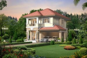 บ้านเดี่ยว กรองทอง วิลล่า พาร์ค พระราม 9-ศรีนครินทร์ Krong Thong Villa Park Rama 9-Srinakarin