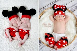 แต่งตัวลูกน้อยให้เป็น Mickey และ Minnie น่ารักสุด ๆ