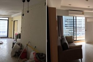 รีโนเวท คอนโดมือสอง ย่านสีลม ให้เหมือนบ้านใหม่ในฝัน