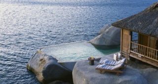 รีสอร์ทบนหน้าผาและโขดหิน Six Senses Resort ประเทศเวียดนาม