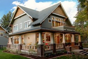 บ้านสไตล์ Craftsman Art สวยสดชื่น ด้วยวัสดุหลากหลาย