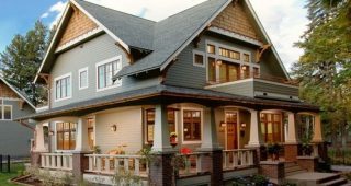 บ้านสไตล์ Craftsman Art สวยสดชื่น ด้วยวัสดุหลากหลาย