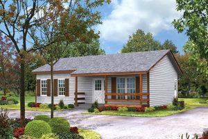 แบบแปลนบ้านสไตล์ Ranch House สวยชนบทน่าอยู่