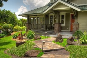 บ้านพักตากอากาศสวยหรู พร้อมสวนสวยในฮาวาย