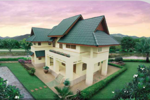 แบบบ้านสองชั้น 3 ห้องนอน 3 ห้องน้ำ ราคา 2.85 ล้านบาท