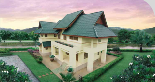 แบบบ้านสองชั้น 3 ห้องนอน 3 ห้องน้ำ ราคา 2.85 ล้านบาท