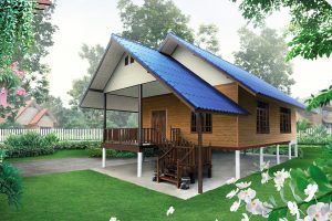 แบบบ้านชั้นเดียวใต้ถุนสูง โปร่งเย็น เหมาะกับครอบครัวเมืองไทย
