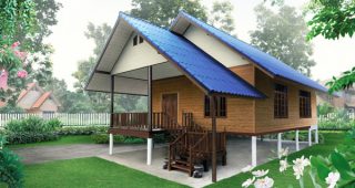แบบบ้านชั้นเดียวใต้ถุนสูง โปร่งเย็น เหมาะกับครอบครัวเมืองไทย