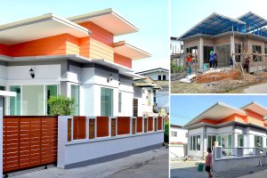 รีวิว : สร้างบ้านสไตล์โมเดิร์น ขนาดกะทัดรัด ตัวบ้านใช้งบ 600,000 บาท