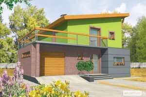 Hilda G1 แบบแปลนบ้านทรงโมเดิร์น-ลอฟท์ สีสันบรรเจิด